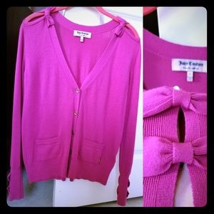Juicy Couture cardigan sweater pink S
